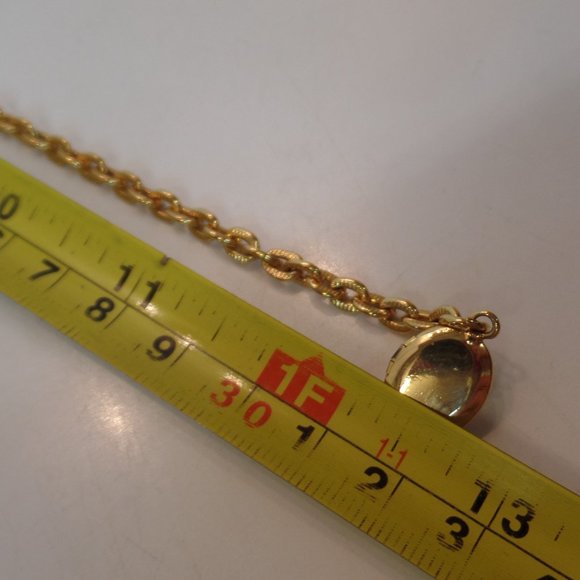 Unbranded Goldtone 3 Mini Charm Necklace 24" Long - Picture 8 of 9